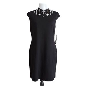 Nine West Dress Dapper Darlin Black Sparkle 10